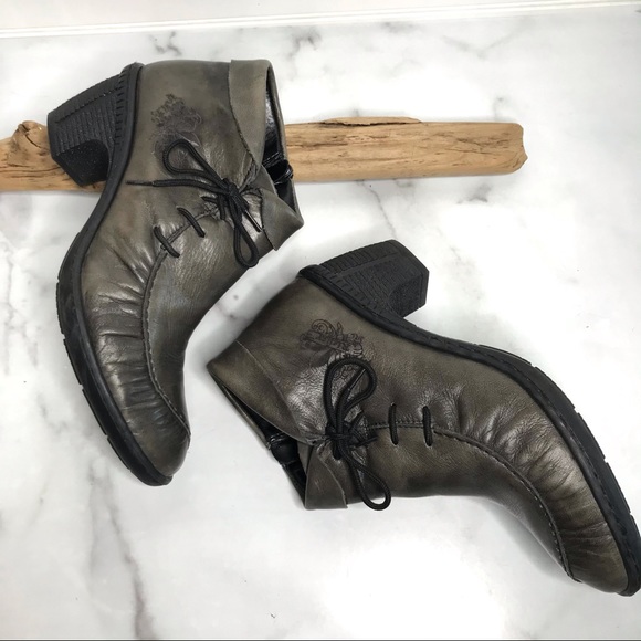 Rieker Shoes - Rieker Gray Ankle Boots